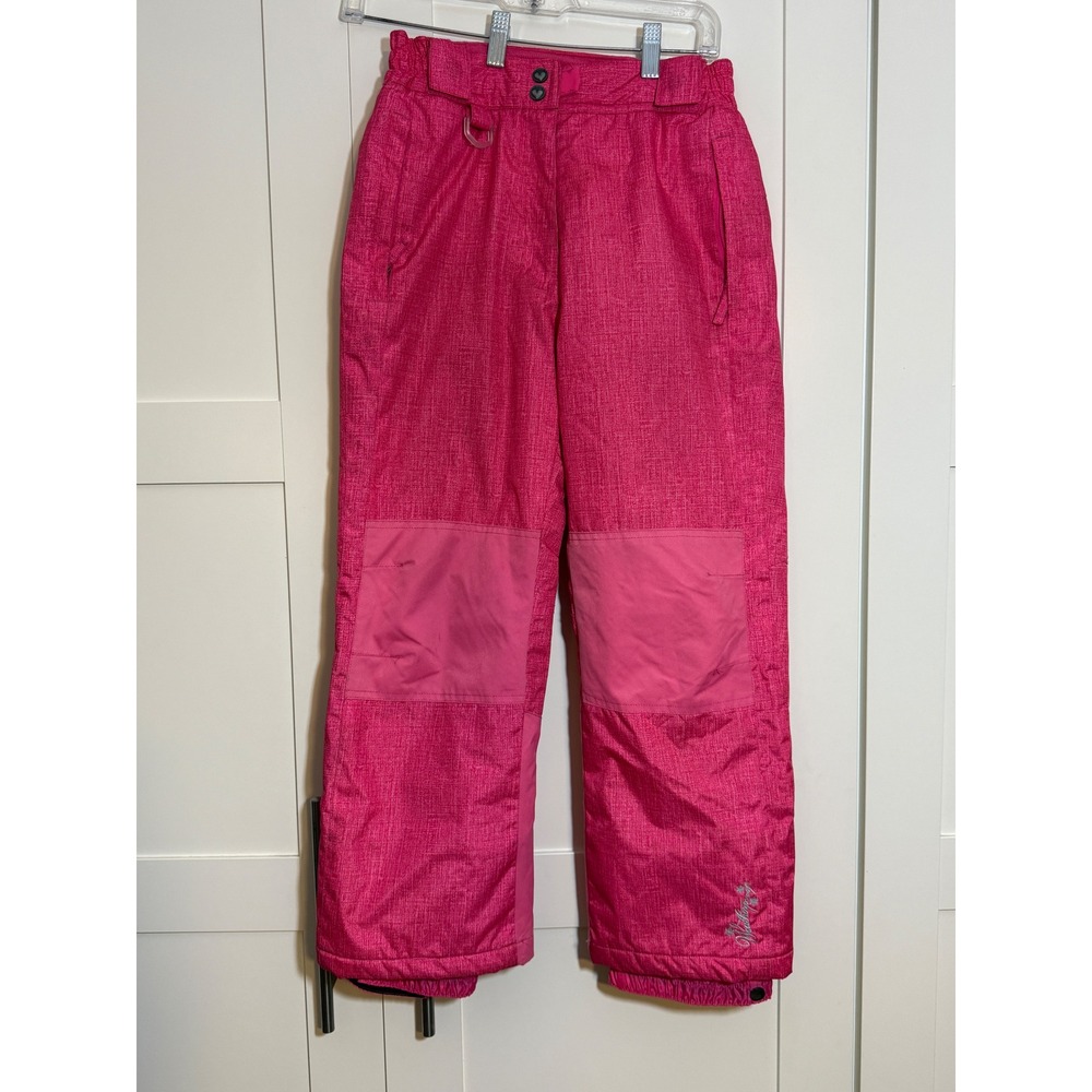 Weatherproof‎ 32 Degrees Pink Snow Pants Girls Size M (10/12) Ski Winter